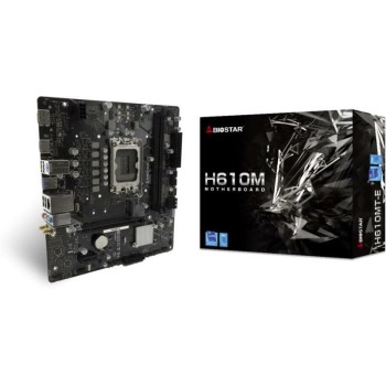 Placa de baza Micro ATX LGA 1700 DDR4 Gigabit Ethernet 228x216mm BIOSTAR H610MTE 