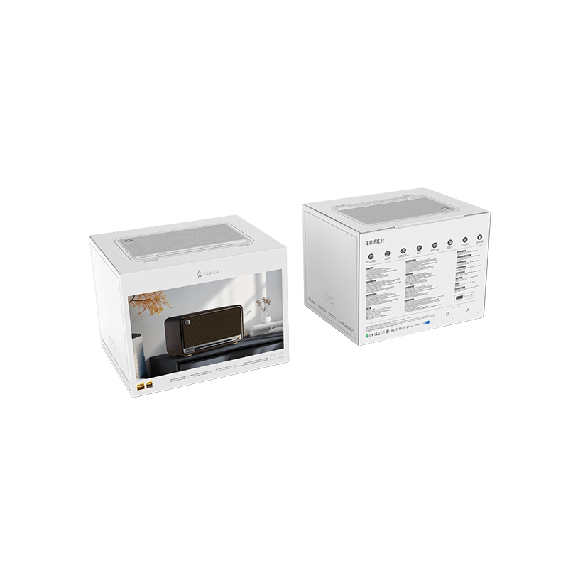 BOXE EDIFIER desktop bluetooth, RMS: 60W (2 x 15W, 1 x 30W), Bluetooth 5.3, AUX, Wi-Fi, USB-C, black, 