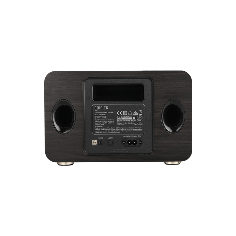 BOXE EDIFIER desktop bluetooth, RMS: 60W (2 x 15W, 1 x 30W), Bluetooth 5.3, AUX, Wi-Fi, USB-C, black, 