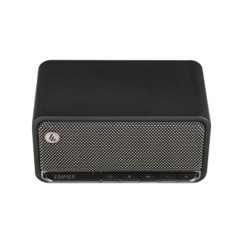 BOXE EDIFIER portabile bluetooth,RMS: 20W (10W+10W), BT 5.0, AUX, microSD, USB, built-in Li-ion pana la 10h (2600mAh),retro design (vintage radio 1960s),MDF,black, 