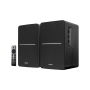 BOXE EDIFIER 2.0, RMS:  42W (2 x 21W), bluetooth, telecomanda wireless, volum, bass, treble, optical, sub-out, black, 