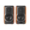 BOXE EDIFIER 2.0, RMS: 120W (2 x 25W, 2 x 35W), bluetooth, wireless, telecomanda wireless, volum, bass, treble, coaxial, optic, brown, 