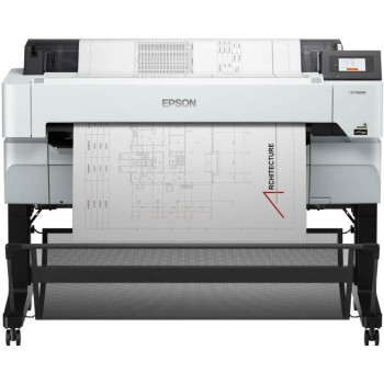 Plotter MF Inkjet Color Epson SC-T5400M, A0, Functii: Impr.|Scan.|Cop, Viteza de Printare Monocrom: , Viteza de printare color: , Conectivitate:USB|Ret|WiFi, Duplex:nu, ADF:Nu(incl.TV 11lei),  