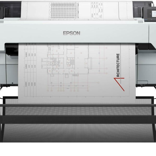 Plotter MF Inkjet Color Epson SC-T5400M, A0, Functii: Impr.|Scan.|Cop, Viteza de Printare Monocrom: , Viteza de printare color: , Conectivitate:USB|Ret|WiFi, Duplex:nu, ADF:Nu(incl.TV 11lei),  