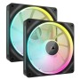 Ventilatorare CR iCUE LINK LX140 RGB BL 
