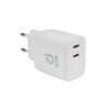 ALIMENTATOR retea SPACER Power Delivery, GaN, 2 x USB Type-C PD (max 45W) 