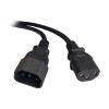 CABLU alimentare Spacer prelungitor, 1.8m, intrare C14, iesire C13, 6A, negru, 