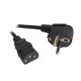 CABLU alimentare Spacer 1.8m, intrare Shucko, iesire C13, 10A, negru, 