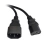 CABLU alimentare Spacer prelungitor, 1.8m, intrare C14, iesire C13, 10A, negru, 