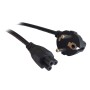 CABLU alimentare Spacer notebook 3m, intrare Shucko, iesire C5, 10A, negru, 