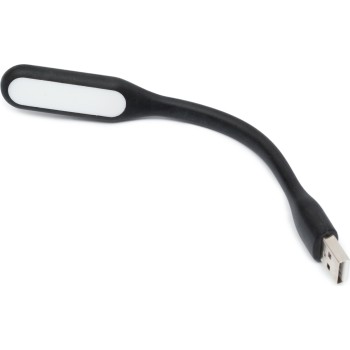 LAMPA LED USB pentru notebook, SPACER, black, 