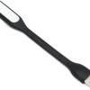 LAMPA LED USB pentru notebook, SPACER, black, 