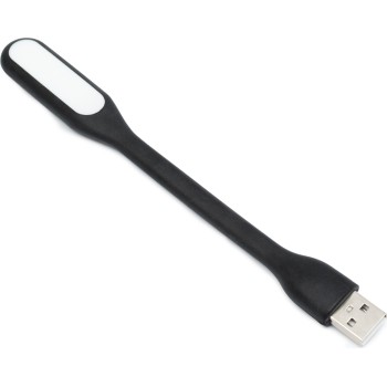 LAMPA LED USB pentru notebook, SPACER, black, 