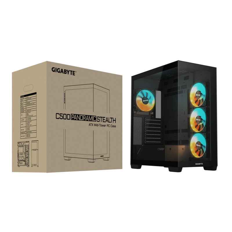 Carcasa GIGABYTE GB-C500P ST 