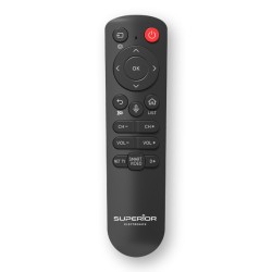 TELECOMANDA UNIVERSALA Superior, bluetooth, functie pointer ecran si comenzi vocale, compatibila televizoare LG, bateriile (2 x AAA) nu sunt incluse, negru 