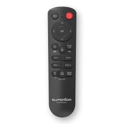 TELECOMANDA UNIVERSALA Superior, bluetooth, functie comenzi vocale, compatibila televizoare Samsung, bateriile (2 x AAA) nu sunt incluse, negru 