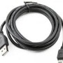 CABLU alimentare si date GEMBIRD, pt. smartphone, USB 2.0 (T) la Micro-USB 2.0 (T), 1m, black, 
