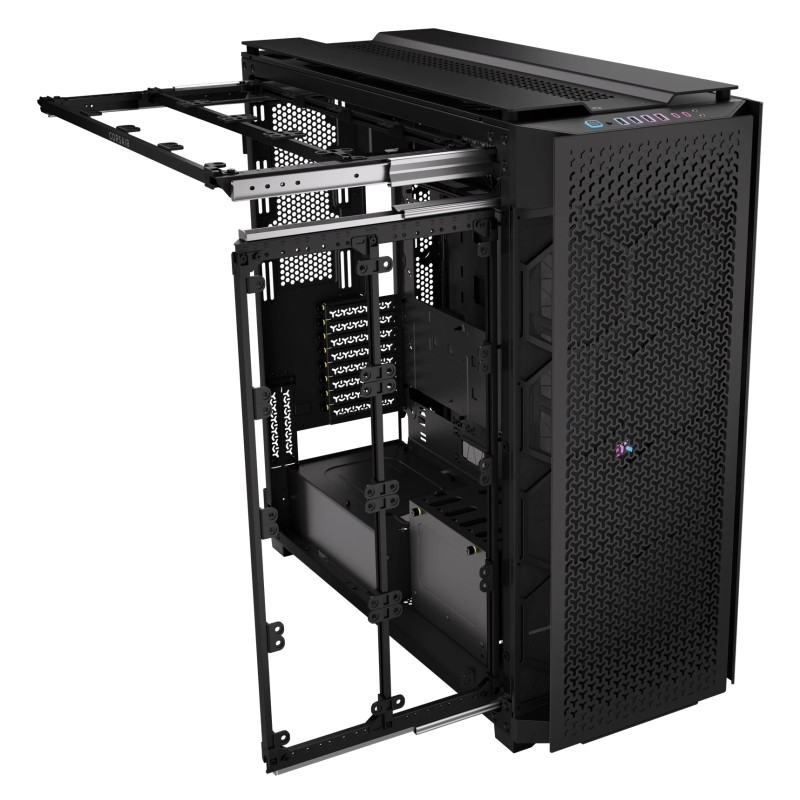 Carcasa Case Corsair iCUE 9000D RGB Airflow Tower TG black 