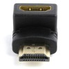 ADAPTOR video GEMBIRD, adaptor HDMI (T) la HDMI (M), 90 grade, negru, 