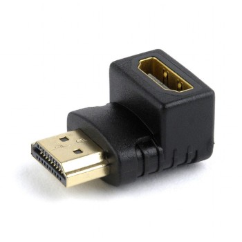 ADAPTOR video GEMBIRD, adaptor HDMI (T) la HDMI (M), 90 grade, negru, 
