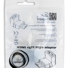 ADAPTOR video GEMBIRD, adaptor HDMI (T) la HDMI (M), 90 grade, negru, 