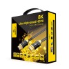 CABLU video GEMBIRD, HDMI (T) la HDMI (T), 30m, premium AOC (Active Optical Cable), conectori auriti, rezolutie maxima 8K (7680 x 4320) la 60 Hz, negru, 