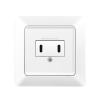 PRIZA LOGILINK, pentru perete, Schuko x 1, 2xUSB-C PD 25W , 230V AC, 50 Hz, 16A, protectie IP20, adancime 35mm, alb, 