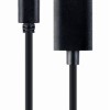 CABLU video GEMBIRD, adaptor USB 3.1 Type-C (T) la DisplayPort (M), 15cm, rezolutie maxima 4K UHD (3840 x 2160) la 60 Hz, negru, 