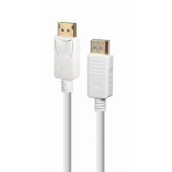 CABLU video GEMBIRD, DisplayPort (T) la DisplayPort (T), 1.8m, rezolutie maxima 4K (3840 x 2160) la 60 Hz,  alb, 