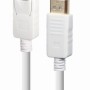 CABLU video GEMBIRD, DisplayPort (T) la DisplayPort (T), 1.8m, rezolutie maxima 4K (3840 x 2160) la 60 Hz,  alb, 