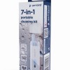 KIT curatare universal 7-in-1 GEMBIRD, 1 solutie curatare, pensula, servetel microfibra, extractor taste, burete, perie, instr. cu varf de silicon pt. curatare casti, 
