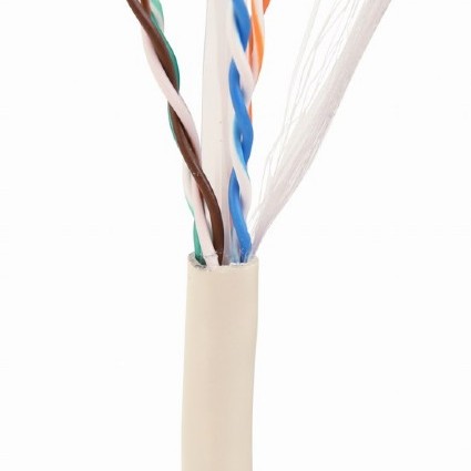 ROLA CABLU UTP GEMBIRD, Cat6, 100m, Cupru-Aluminiu, Litat, AWG24, gri, 
