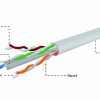 ROLA CABLU UTP GEMBIRD, Cat6, 305m, Cupru-Aluminiu, Litat, AWG24, gri, 