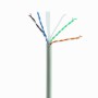 ROLA CABLU UTP GEMBIRD, Cat6, 305m, Cupru-Aluminiu, Litat, AWG24, gri, 