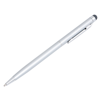 TOUCH PEN LOGILINK, pt. tablete si smartphone, varf cu cap de scriere, aluminiu, argintiu, 