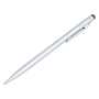 TOUCH PEN LOGILINK, pt. tablete si smartphone, varf cu cap de scriere, aluminiu, argintiu, 