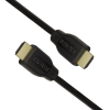CABLU video LOGILINK, HDMI (T) la HDMI (T) 1.4, 0.2m, conectori auriti, rezolutie maxima 4K (3840 x 2160) la 30 Hz, plastic, dublu ecranaj, negru, 