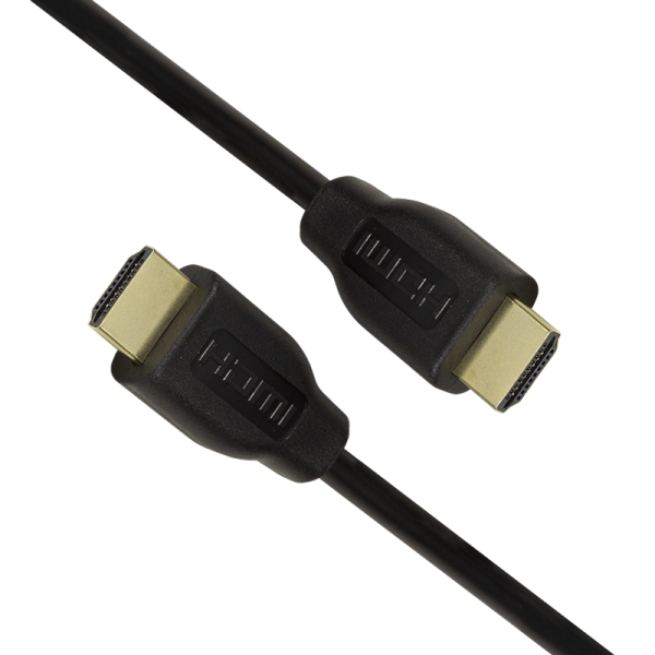 CABLU video LOGILINK, HDMI (T) la HDMI (T) 1.4, 0.2m, conectori auriti, rezolutie maxima 4K (3840 x 2160) la 30 Hz, plastic, dublu ecranaj, negru, 