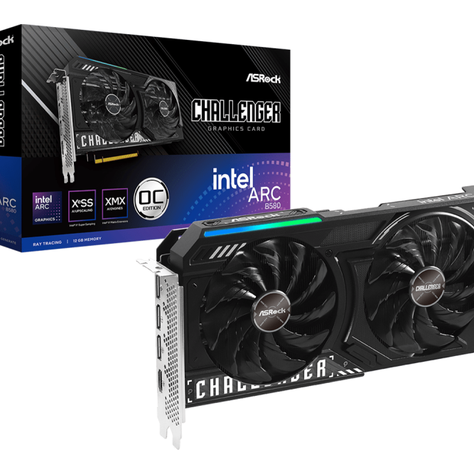 VGA AK INTEL ARC B580 CHALLENGER 12GB OC 