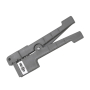 CLESTE dezizolare cablu, LOGILINK, functii: dezizolare cablu, fibra optica, coaxial, si Cu pana la 3.2mm, maner antialunecare, 3x lame drepte, 1x lama rotunda, gri, 