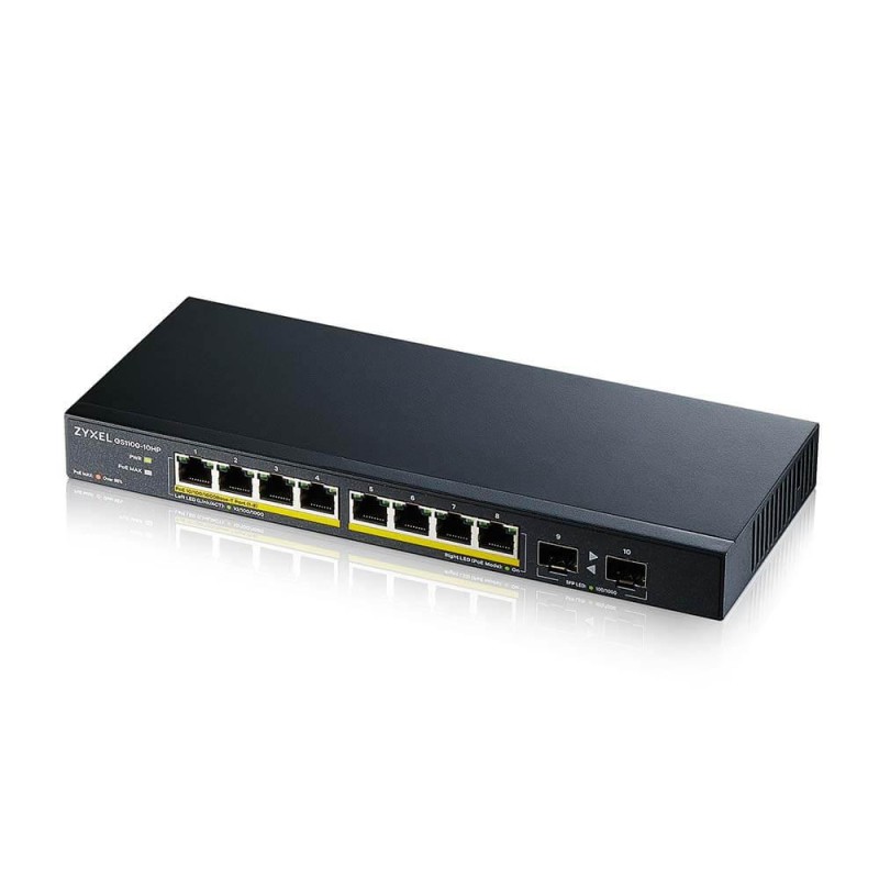 ZYXEL GS1100-10HP 10PORT GBE POE SWITCH 