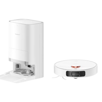 Robot de aspirare Xiaomi X20+ EU BHR8124EU, 6000Pa, colectare automata a prafului in 10 secunde, rezervor de apa 4 l, 75 W, alb 