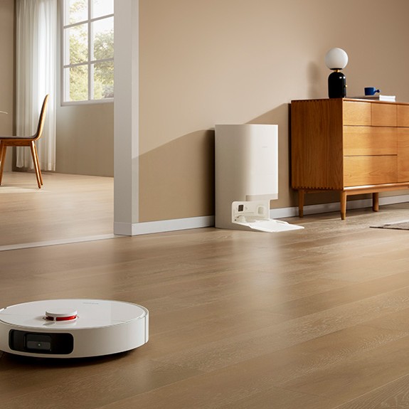 Robot de aspirare Xiaomi X20+ EU BHR8124EU, 6000Pa, colectare automata a prafului in 10 secunde, rezervor de apa 4 l, 75 W, alb 