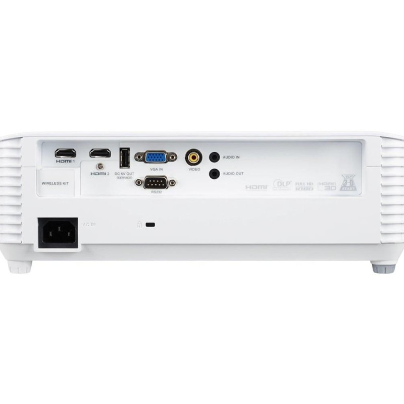Acer H6542, DLP, Full HD, 4000 lm, 16:9, HDMI, VGA, Boxe 3W, Alb 