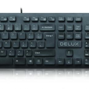 Kit TASTATURA si Mouse DELUX, 
