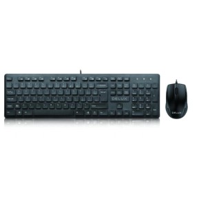 Kit TASTATURA si Mouse DELUX, 