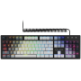 LORGAR Azar 514, Wired mechanical gaming keyboard, RGB backlight, keys number: 104, 50M clicks, linear dream switches, spring cable up to 3.4m, EN layout 