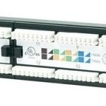 PATCH PANEL INTELLINET 24 porturi,  UTP, Cat6, 1U pentru rack 19