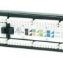 PATCH PANEL INTELLINET 24 porturi,  UTP, Cat6, 1U pentru rack 19