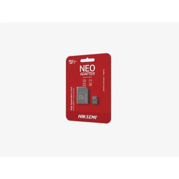 CARD MicroSD HIKSEMI, 8 GB, MicroSDHC, clasa 10, standard UHS-I U1, include adaptor SD 